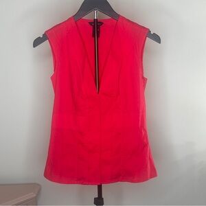 Sleeveless V-Neck PINK Women's Top